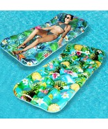 2 Packs Inflatable Pool Float Raft, Oversized Pool Floats Lounge - £33.88 GBP