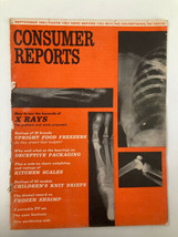 VTG Consumer Reports Magazine September 1961 How To Cut The Hazards of X-Rays - £11.35 GBP