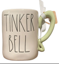 Disney Tinker Bell Mug by Rae Dunn Green Wing Handle NEW - £15.82 GBP