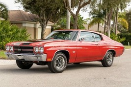 1970 Chevy Chevelle SS 454 red qtr | 24x36 inch poster | classic car - £16.83 GBP