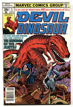 Devil Dinosaur #5 Marvel-Jack Kirby Comic Book 1978-nm- - £34.90 GBP