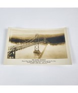 Postcard The Alaska Highway Peace River Bridge RPPC - £6.76 GBP