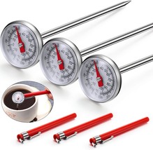 3 Pieces Immediate Read Pocket Thermometer Milk Frothing Thermometer 1 I... - £23.42 GBP