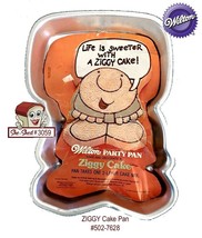 Wilton 1978 ZIGGY Cartoon Character Cake Pan Mold  502-7628 - Party Favorite - £7.95 GBP