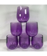 Caspari Acrylic 12 Oz Tumbler Gift Set in Amethyst Tones Purple … Beautiful - $45.05