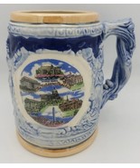 VINTAGE U.S. CAPITOL WASHINGTON D.C SOUVENIR MUG BLUE USA AMERICA 80s 5&quot;... - €15,29 EUR