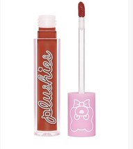 Lime Crime Plushies Soft Focus Lip Veil - Pumpkin Latte- Matte Liquid Li... - $457.39 MXN