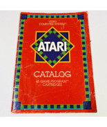 1981 Atari Catalog - 45 Game Program Cartridges - CO16725 Booklet Manual... - $11.38 CAD