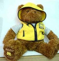 Gund Wish Bear 2000-2001 Yellow Luck Teddy Bear 26&quot; - £8.09 GBP