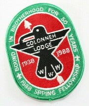 Vintage 1988 Colonneh Lodge 137 Spring WWW OA Boy Scout of America Camp ... - $10.52