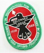Vintage 1988 Colonneh Lodge 137 Spring WWW OA Boy Scout of America Camp ... - $14.75 CAD