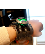 Omnitrix ben10 watch can bounce,rotate and record action,remote control lights - $150.38