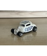 1997 Hot wheels ‘32 Ford Coupe White With Blue Hot Rod Flames - €3,85 EUR