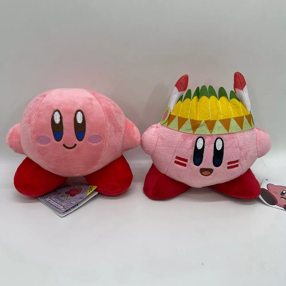 2X Kirby Star Allies Kirby Plush Soft Toy Doll Teddy 5.25&quot;  - £17.79 GBP