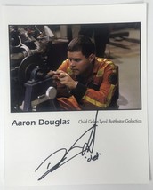 Aaron Douglas Signed Autographed &quot;Battlestar Galactica&quot; Glossy 8x10 Photo - Life - £31.45 GBP
