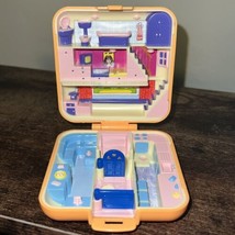 Vintage Bluebird Polly Pocket 1989 Townhouse Orange Compact No Figures - £11.62 GBP