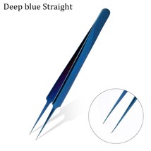 1PC Stainless Steel  Blue for eyelash extension high-precision eyelash extension - £15.08 GBP