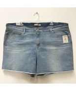 Signature by Levi Strauss Women&#39;s Heritage High-rise 5&quot;Shorts 28W Medium... - $12.99