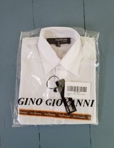 Gino Giovanni (NWT) Boys Formal White Dress Shirt Size: Medium (6-12 Mon... - €6,81 EUR