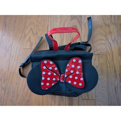 Disney Dani by Danielle Nicole Minnie Mouse Quilted Backpack Purse Bag Item image 4