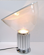 Taccia Silver Table Lamp in Style of Achille and Pier Giacomo Castiglioni - $593.01