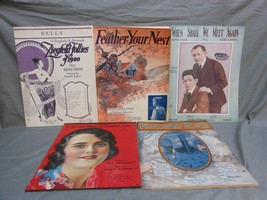 Antique/Vintage Lot of 1900s Assorted Sheet Music #1 - £23.36 GBP