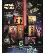 2007 Star Wars $.41 Cent Sheet of 15 Stamps  - $20.41 CAD
