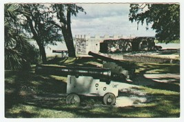 Vintage Postcard Fort Frederica National Monument Artillery St, Simons I... - $6.92