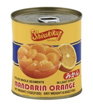 Shirakiku Mandarin Orange 11 Oz (Pack Of 12) - £63.22 GBP
