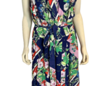 NWT Anthropologie Plus Maeve Blue, Green, Purple Floral Sleeveless Dress... - £93.43 GBP