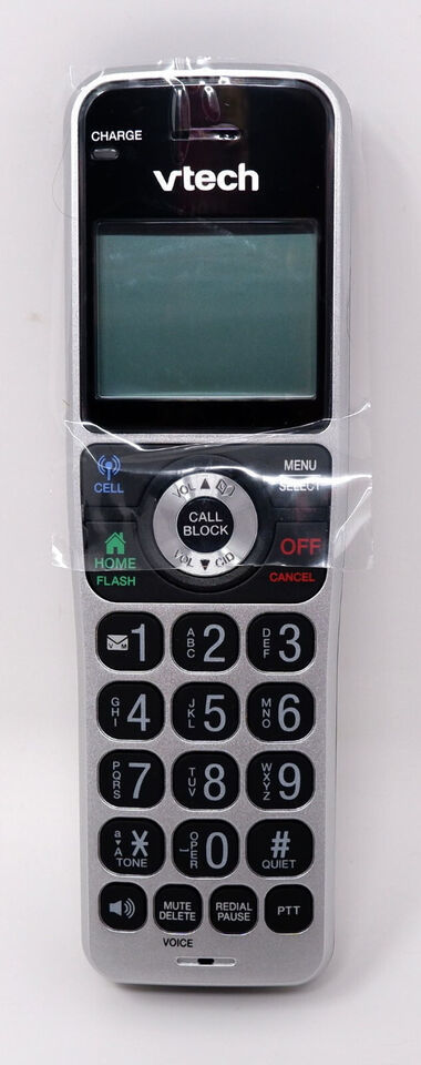 VTECH VS306-4 BLACK/SILVER DECT 6.0 PHONE HANDSET FOR VS306 PHONE SYSTEM... - $16.98