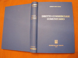 diritto commerciale comunitario alberto santa maria giuffré 1990 pagine 496 - £15.56 GBP
