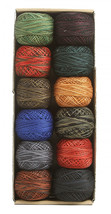 Valdani Pearl Cotton Ball Size 8 73yd Country Lights Set 1 Dark Collection - £67.74 GBP