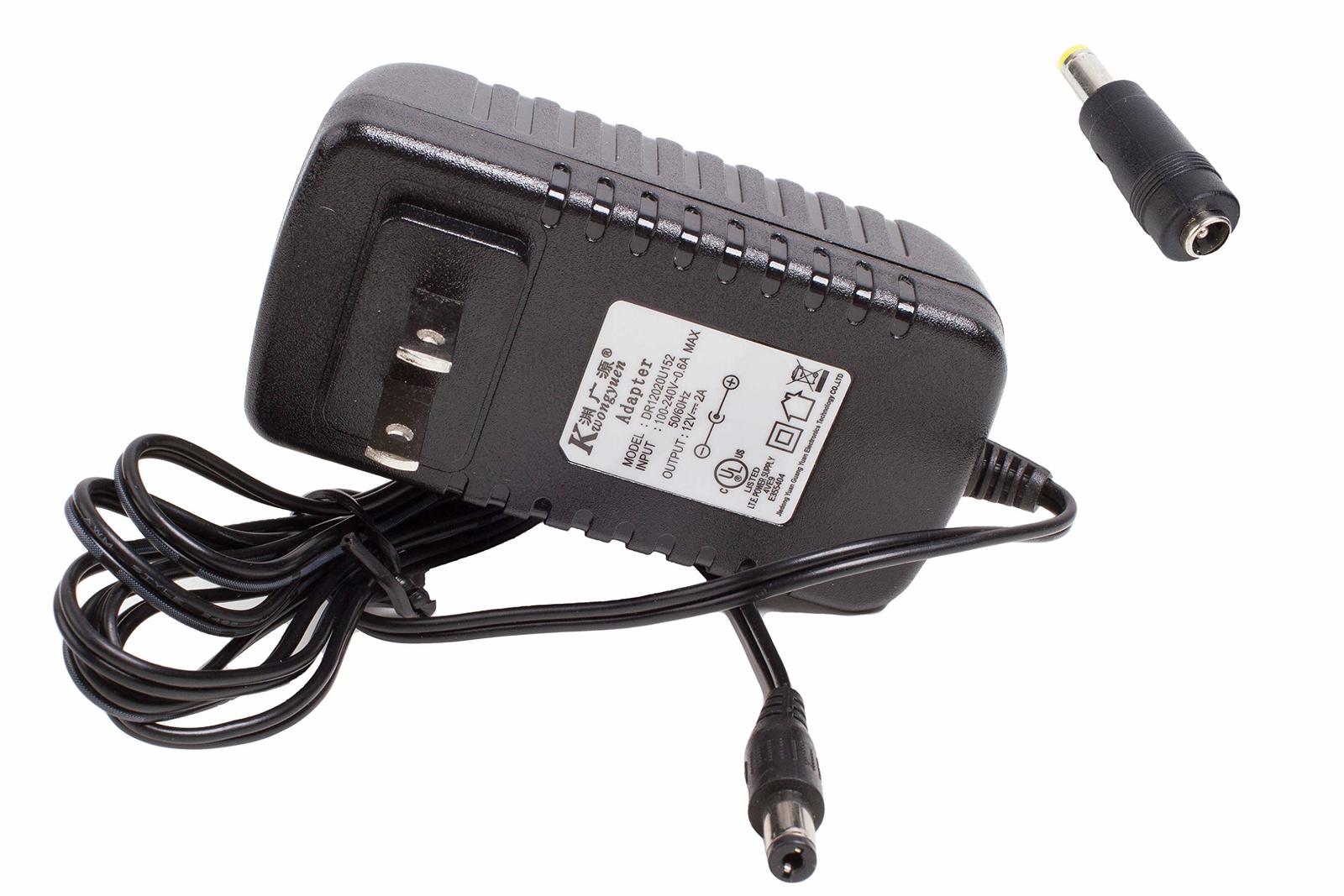 UL AC Power Adapter Driver 12v 24W 36W 48W 60W 120W 5.5mm x 2.1mm + 2.5m... - $12.86+