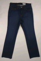 Aviator Women’s Mini Bootcut Jeans Dark Blue Denim Size 31 Stretch 31x30... - $44.53