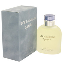 Dolce &amp; Gabbana Light Blue Pour Homme Cologne 4.2 Oz Eau De Toilette Spray - £78.54 GBP