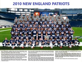 2010 NEW ENGLAND PATRIOTS 8X10 TEAM PHOTO FOOTBALL PICTURE NFL - £3.94 GBP