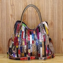 Women Leather Handbags Shoulder Crossbody Bags Leather Bags for women Bolsas lad - £78.55 GBP