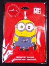 Hallmark Despicable Me MINION BOB flat metal Christmas ornament on card 2019 NEW - £5.25 GBP