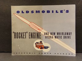 Oldsmobile&#39;s &quot;Rocket&quot; Engine and New Whirlaway Hydra-Matic Drive sales brochure - £52.88 GBP