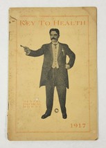 1917 Book Key To Health by Albert R Gaines Mental Physical Moral - $1,397.65 MXN