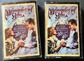 Memories Of You 2 Cassette Set Reader&#39;s Digest New In Wrap 1991 - £3.51 GBP