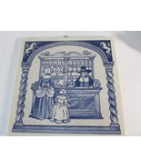 DELFT HOLLAND PILL TILE APOTHECARY SHOP PATIENT CONTACT BURROUGHS WELLCO... - €5,88 EUR
