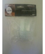Deflecto Angled Table-Top Sign Holder  2 3/8&quot;D x 1 9/16&quot;W x1/2&quot;H 10 pack - $21.66
