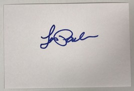 Les Paul (d. 2009) Signed Autographed 4x6 Index Card - $50.00