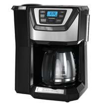BLACK+DECKER 12-Cup Mill and Brew Coffe Maker, CM5000B, 24-Hour Programble, Buil - £91.83 GBP