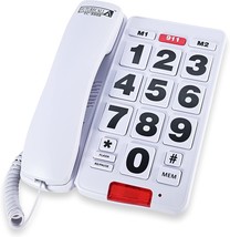Future Call FC-8888 Big Button Phone for Seniors | Large Button Phones for - $44.99