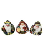 3 Round Possible Dreams 1995 German Santa 4&quot; Figurine Seasonal Holiday D... - $29.99