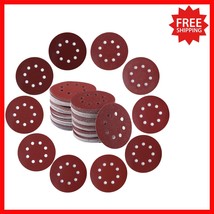 5 Inch Aluminum Oxide Sanding Discs - 200PCS Assorted Grit Options - €30,85 EUR