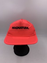 Vintage Neon Red Pink Snapback Adjustable One Size Fits Most MAGNATUDE C... - $13.99